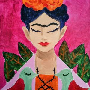 Frida Kahlo - Paint & Wine Girona