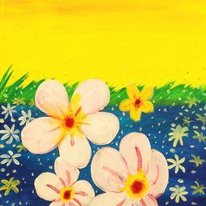 Temps de Flors nens - Paint & Wine Girona