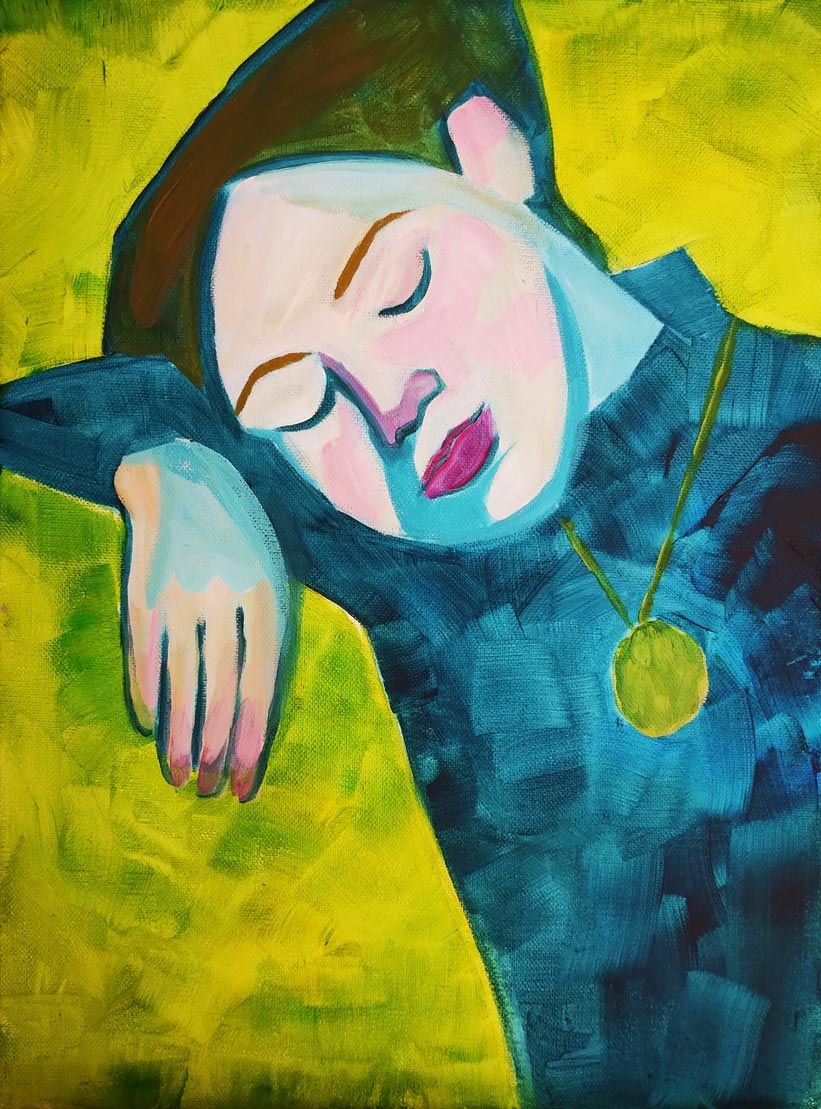 “La Dona” de Sonia Delaunay “La Dona” de Sonia Delaunay - Paint & Wine Girona