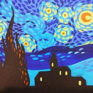 Saturday 07/12 at 16:00. The Starry Night - Family Session