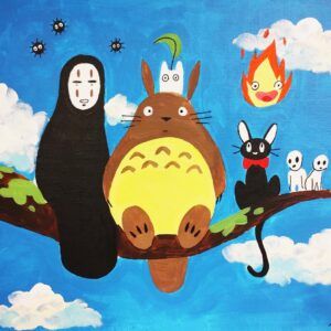 Friday 04/10 at 21:00. Celebrating Ghibli